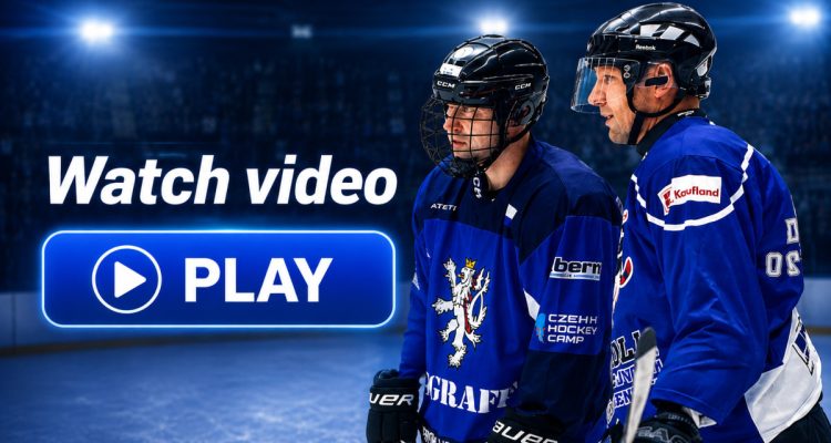 adult hockey video